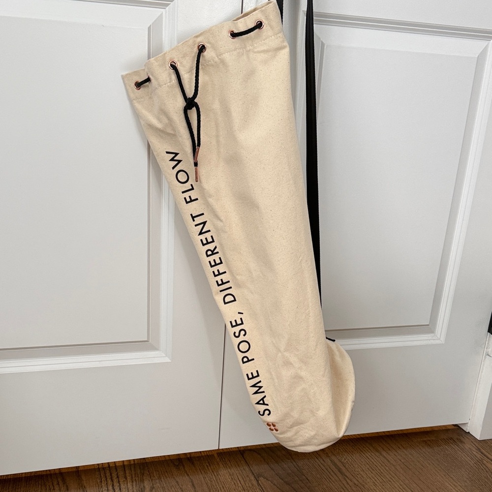 Sweaty Betty cotton Yoga Mat Bag NWOT $58